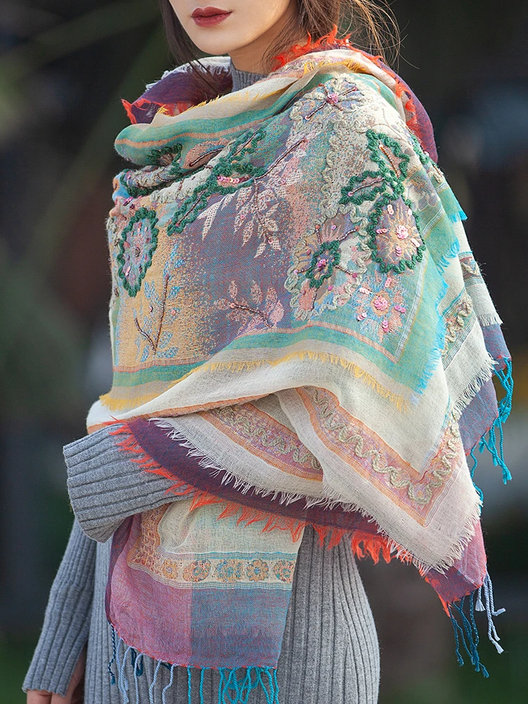 Sjaals voor dames Herfst-wintersjaals Pashmina-sjaals en omslagdoeken voor avondjurken kopen vanaf een prijs van 12