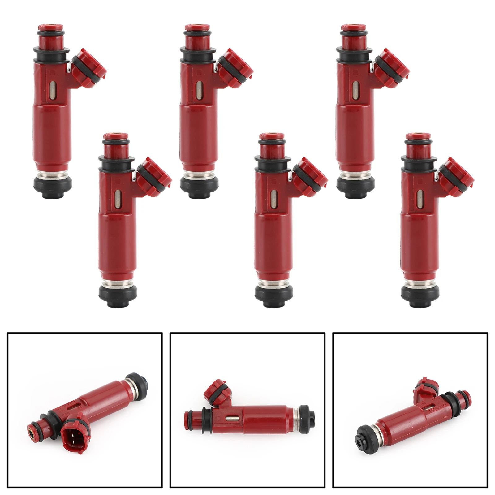 

Топливные форсунки Areyourshop 6 шт., подходят для Mitsubish Montero 2001 л 2002 1955003970 MD357267, автозапчасти для автомобилей