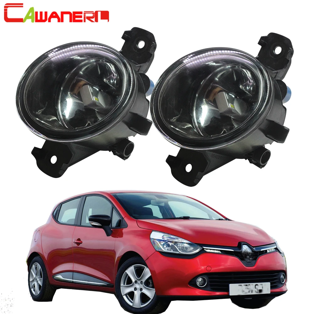 

Cawanerl для 1998-2015 Renault Clio автомобильные аксессуары противотумансветильник ры абажур + H11 Светодиодный/галогенная лампа DRL 12 В Высокая яркость