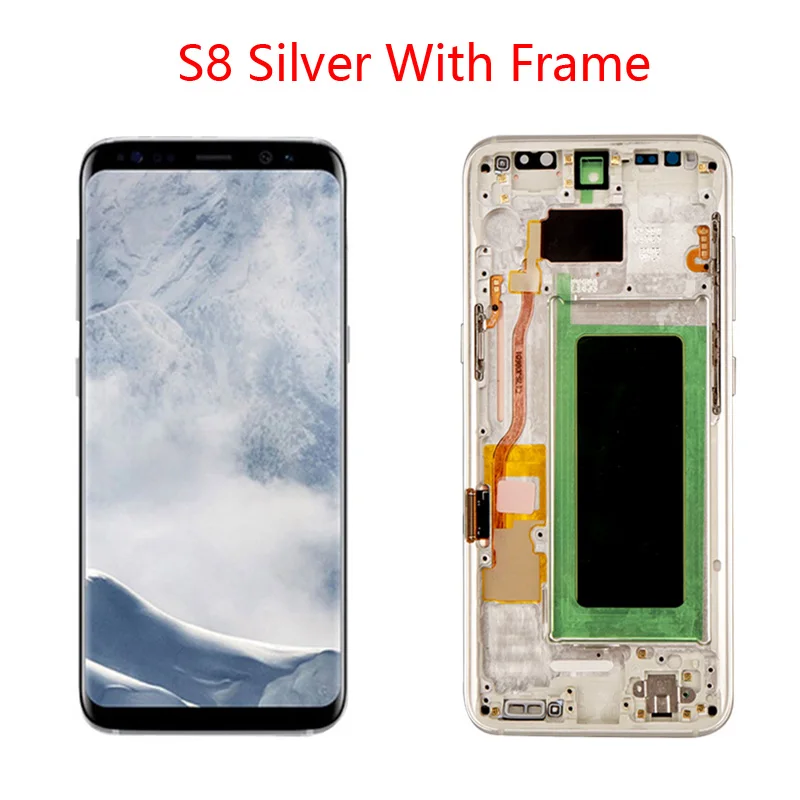 Оригинальный дисплейный модуль G950F G955 для SAMSUNG Galaxy S8 Plus дигитайзер сенсорного