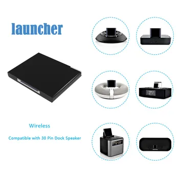 

Receiver A2DP Music Receiver Audio Adapter For IPod IPhone 30Pin Dock Speaker Music Receiver adapter Музыкальный приемник