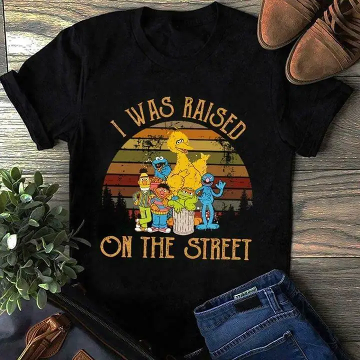 The Muppet Show I Was razed On The Street Мужская черная футболка хлопок S 4Xl 032782
