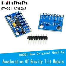 Module numérique d'accélération et d'inclinaison de la gravité, 3 axes, GY 291 ADXL345, Transmission IIC SPI pour Arduino, 1 pièces