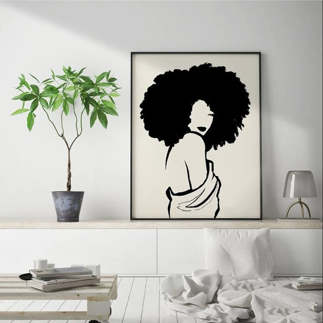 Natural Hair Wall Art