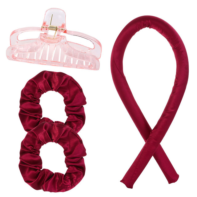 Easy To Use Heatless Curling Rod Lazy Curler Silk Curling Ribbon Make Hair Curly Wave Formers Headband Wave Formers