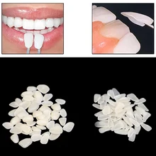 60 peças dental ultra fina anterior coroa branqueadora temporária porcelana dentes folheados de resina dentes para carro dental