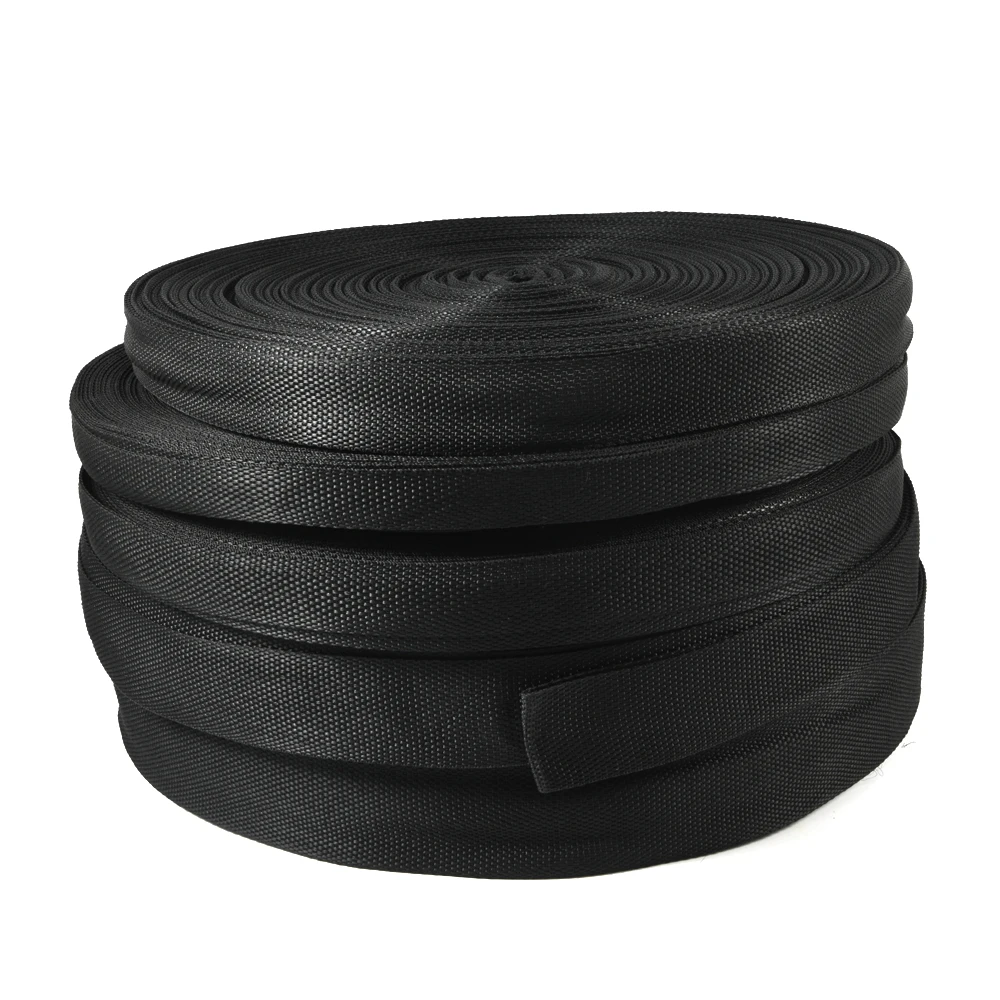 5M 10/20/25/30/38/50mm Wide Strap Nylon Webbing Knapsack Strapping Safety Belt DIY Pet Crafts Webbing Strap webbing ribbon nylon webbing nylon webbing tape