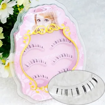 

YOKPN Japanese False Eyelashes Highend Sharpened Lower Eyelashes Devil Eye Makeup Natural Nude Makeup With Realistic Eyelashes