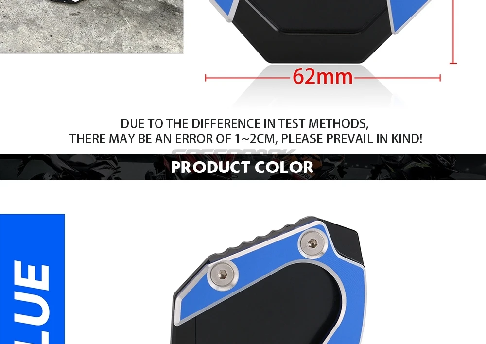Для Benelli leoncino 500 CNC алюминиевая Подножка для ног боковая подставка аксессуары для мотоциклов удлинитель опорная пластина Накладка