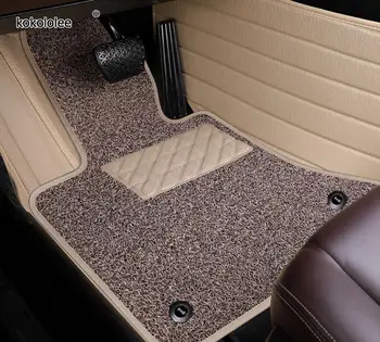 

kokololee Custom Car floor Mat For Subaru XV Forester Outback Impreza Legacy BRZ Car left steering wheel Auto Interior foot mats