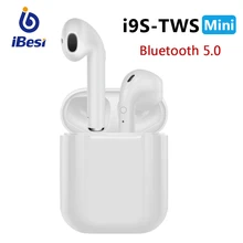 IBESI i9s tws Bluetooth наушники, мини беспроводные наушники, Спортивная bluetooth-гарнитура с зарядной коробкой для смартфона