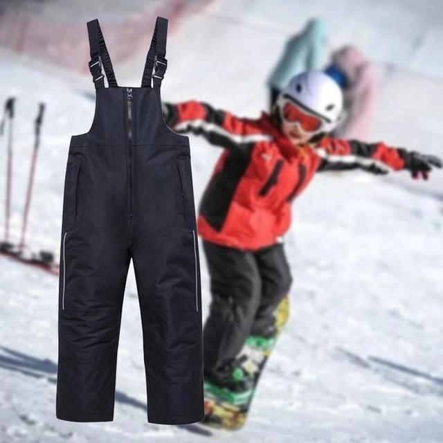 Pantalones de esquí y nieve para niño y niña, ropa deportiva para  exteriores, de invierno de-30 grados, 4, 6, 8 - AliExpress
