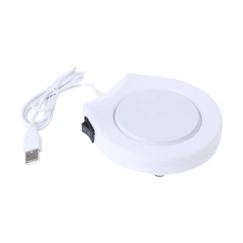 

Portable USB Electric Powered Drink Cup Warmer Pad Plate For Office and Home Use A6HB