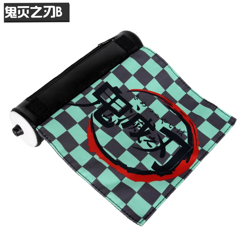 Аниме Kimetsu No Yaiba Demon Slayer Косплей студенческая школа прокрутка Ручка Карандаш Чехол Коробка Сумка для хранения подарок