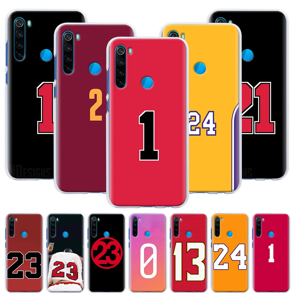 

Basketball number Hard Case for Xiaomi Redmi Note 6 7 8 Pro 8T 9S 9 Pro 6A 7A 8A K20 K30 Pro Phone Cover Capa