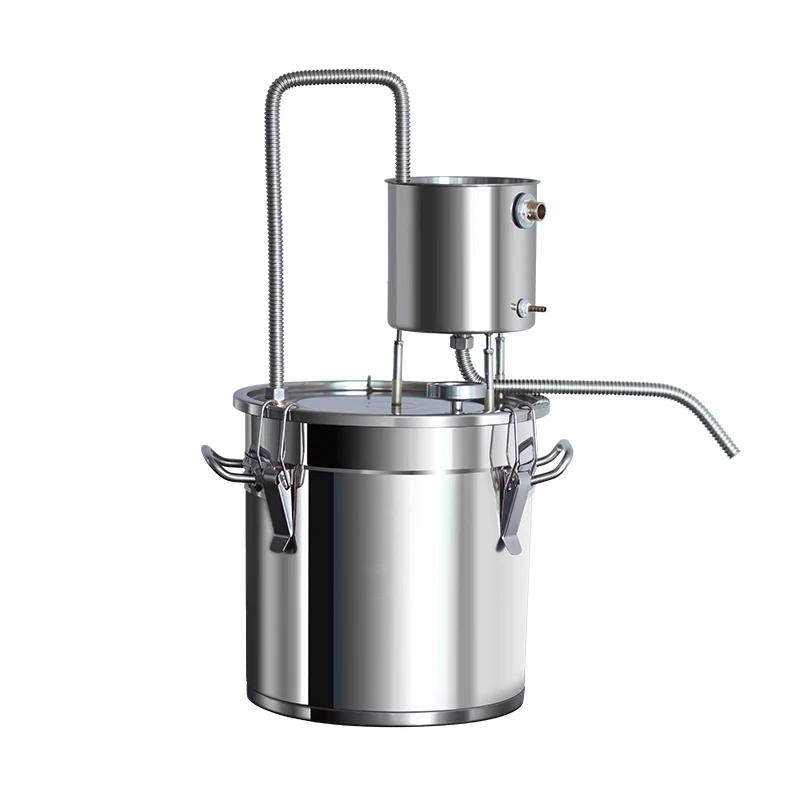 Stainless steel alcohol distiller home brewing machine moonshine distiller hydrolate distilling water wine making equipment