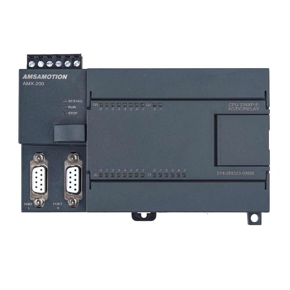 CPU224XP CPU224-E PLC with Ethernet Port Replce Siemens S7-200 Programma 14I/10 O Analog 2AI 1AO Relay Transistor Type