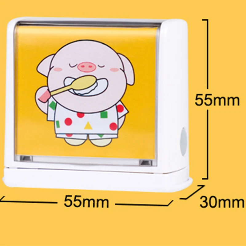 Customized Waterproof No Fade Name Stamp Baby Stamps Ticker Cartoon Seal For Children Baby Pet For Cloth Shoe Quilt Cup