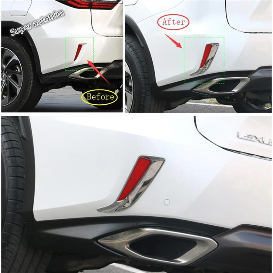 Внешние Противотуманные фары Lapetus для Lexus RX RX450h 2016 2017 2018 2019 2020 ABS|trim cover|fog lamp coverfog light