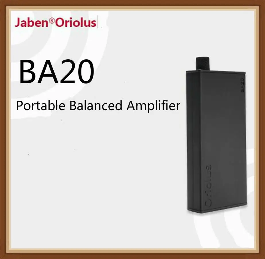 Jaben Oriolus BA20 Portable Balanced Single ended Hifi Music Headphone Amplifier AMP