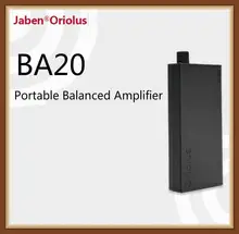 Jaben Oriolus BA20 Portable Balanced Single ended Hifi Music Headphone Amplifier AMP
