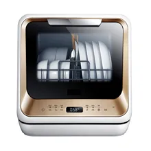 220V электрическая посудомоечная машина с 5L резервуар для воды посудомоечная машина