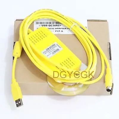 DHL/EMS, 5 комплектов* USB-QC30R2+ кабель для программирования для MITSUBI+ MELSEC Q PLC, устойчивость для электрического-h2