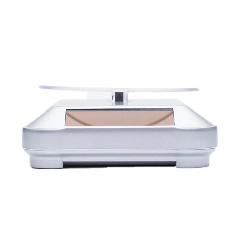 

Solar Showcase 360 Automatic Rotating Turntable Jewelry Organizer Necklace Bracelet Watch Eyeglass Phone Display Stand