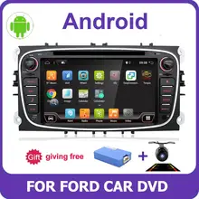 Автомобильный мультимедийный плеер для Ford Focus Mondeo S-max smax Kuga c-max wifi BT 3/4G RDS USB Android 9,0 2 Din автомобильный DVD gps Octa Core