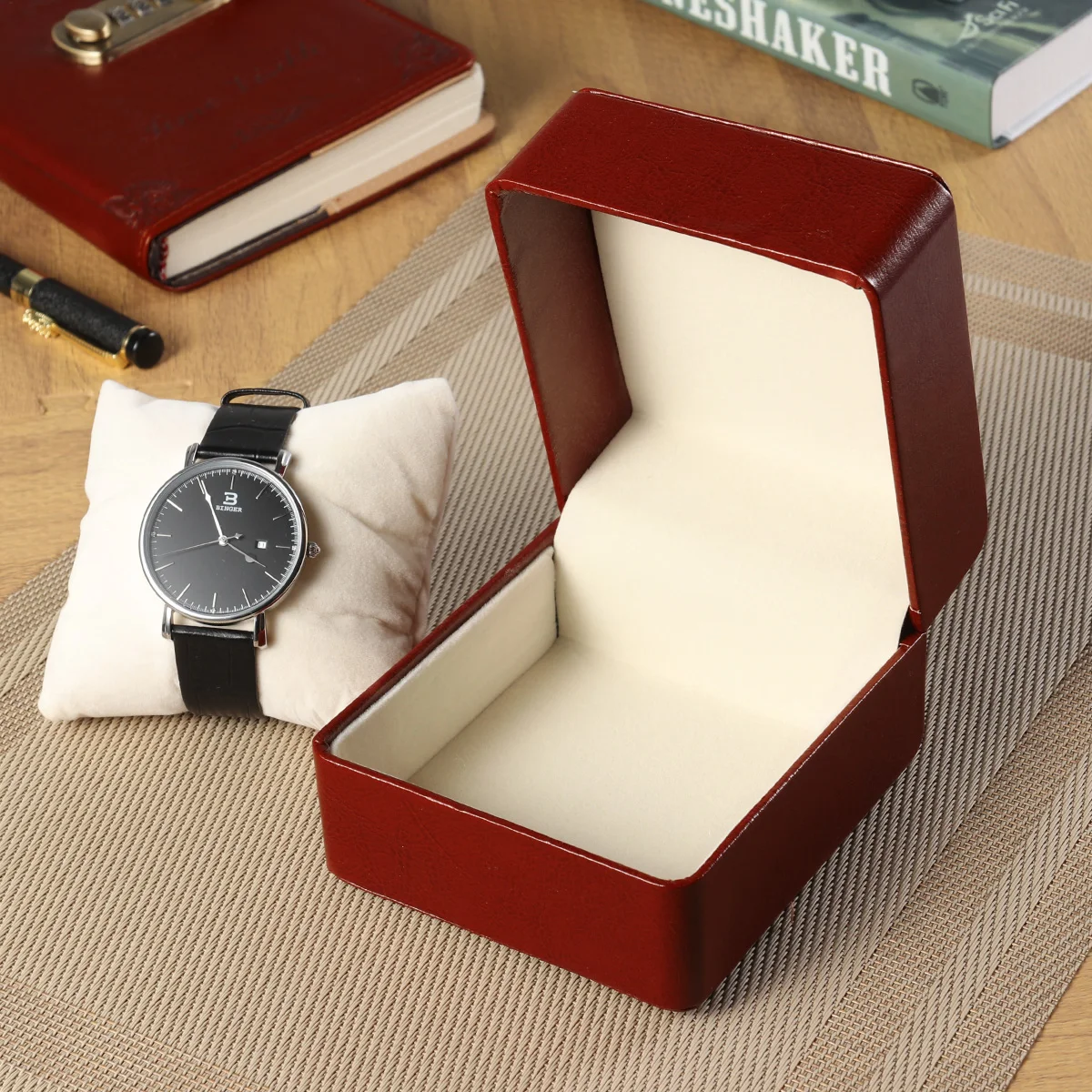 1 шт. портативные Прочные часы держатель часы контейнер часы Чехол для подарка часы