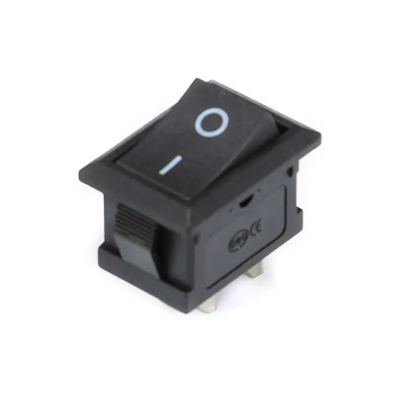 1PCS KCD1 2PIin 3Pin Boat Car Rocker Switch 6A10A 250V125V AC Red Yellow Green Blue black Button Best Price KCD1 (17)