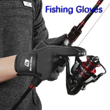 

Fishing Gloves Men's Winter Cotton Two Women's Points Non-slip Sports Waterproof Sports Outdoor Special Warm Antifreeze Gloves
