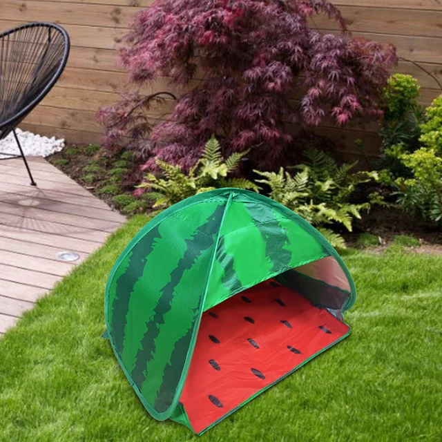 Oxford Cloth Beach Sunshade Sátor Hordozható, Összecsukható Szélálló Kedvtelésből Tartott Állatok Védelme Automatikus Felbukkanó Ablak - Image 5