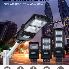 20 Вт 40 Вт поликристаллический светильник на солнечной панели с датчиком радара, уличный светильник с литиевым железом и фосфатным аккумулятором, уличный светильник ing