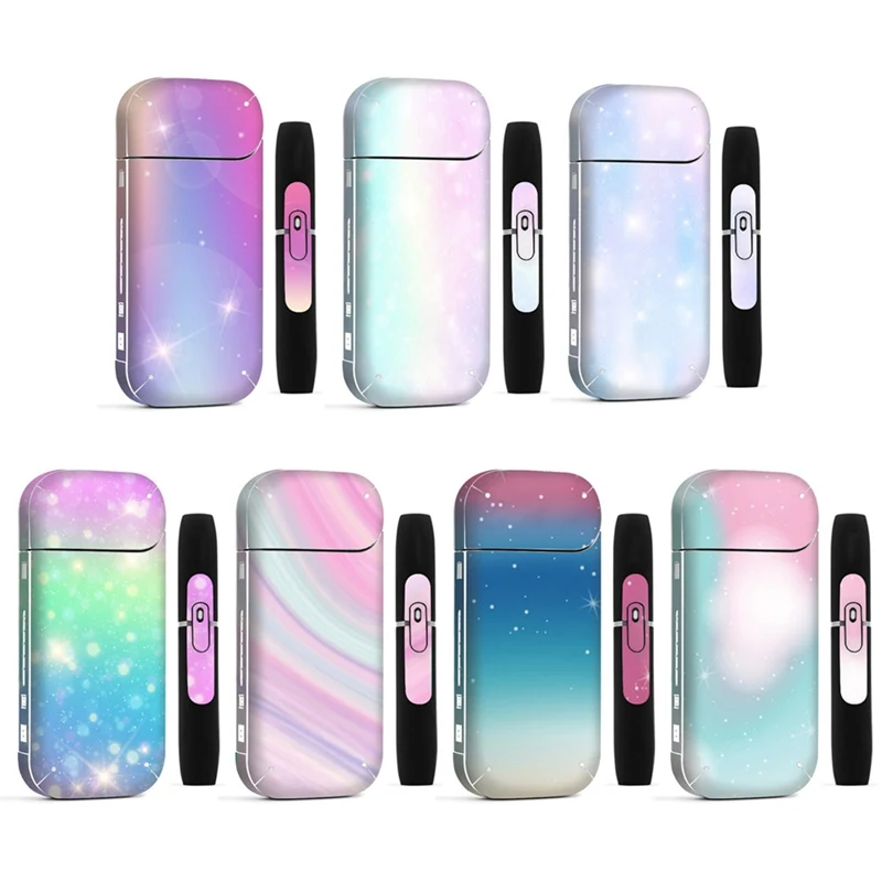 

Universal Fashion PVC Bumpy Printing Sticker Anti-dust Decorative Protive Film Skin For IQOS 2.4plus