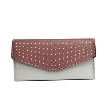 

Aelicy 2019 Women's Wallet Women's Long Clutch Bag Women Wallet Zip Wallet Bag Contrast Color Stitching Cute Purse Wallets