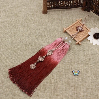 

Sword Tassel Real Silk Return Must Tassels Tassel Decoration Tassels Match Special-purpose