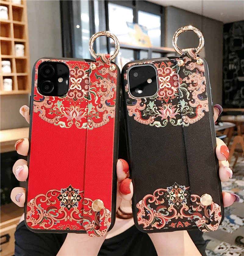 Wrist strap holder soft cases for Huawei P30 P20Lite Mate 20 30Pro 20X Honor 10 20Pro V20 8X 9X Nova 3 3i 4 5 5i Y9 Cases