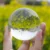 ZK30 Dropshipping Clear Lens Globe Crystal Glass Ball Stand for Sphere Photography Decoration Home Decorative Balls