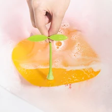 

Silicone Sewer Deodorant Cover Cute Bean Sprouts Shape Floor Sink Filter Shower Drain Anti-Smell Cover Bathtub Plug Insect-Proof