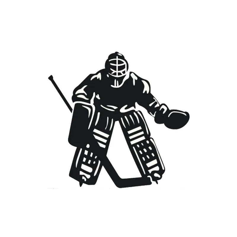 

Lifelike Car Sticker Vinyl Car Window Accessories Ice Hockey Sports Stylish Cover Scratches PVC 11cm X 11cm