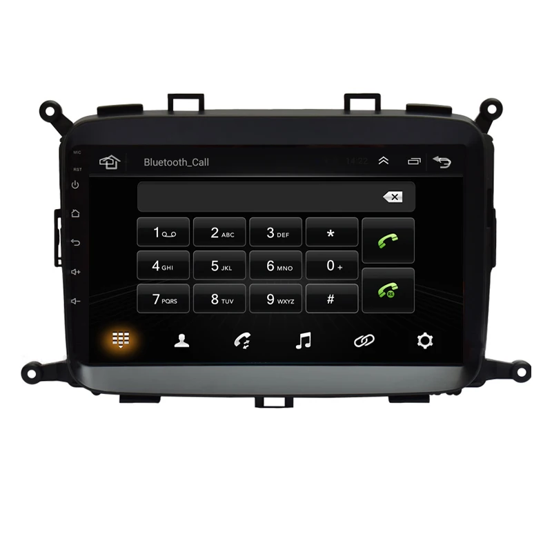 Sale 9" Android 9.1 Car DVD Video Player GPS for kia Carens 2012 2013 to 2016 2017 radio audio stereo navigation with bluetooth 19