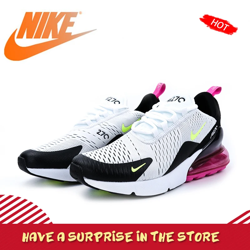 

Original Authentic Nike Air Max 270 Men's Shoes Running Outdoor Sneakers Breathable Athletic Designer New Arrival AH8050-109