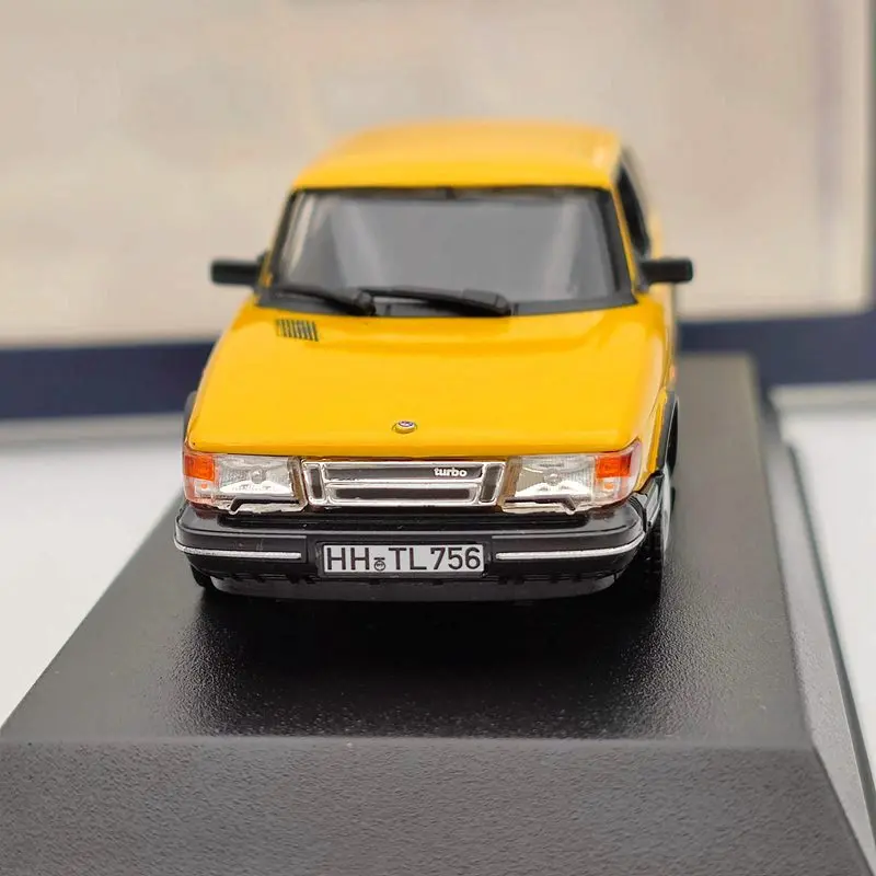 Norev 1/43 Saab 900 Turbo 16 Diecast Models Limited Edition Collection Yellow 