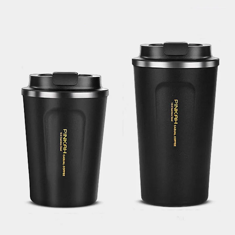 2019 Coffee Vacuum Flask Mugs Thermo Cups Stainless Steel Car Sport Heat Coffee Cup Travel Thermos Water Bottle 2019 Coffee Vacuum Flask Mugs Thermo Cups Stainless Steel Car Sport Heat Coffee Cup Travel Thermos Water Bottle