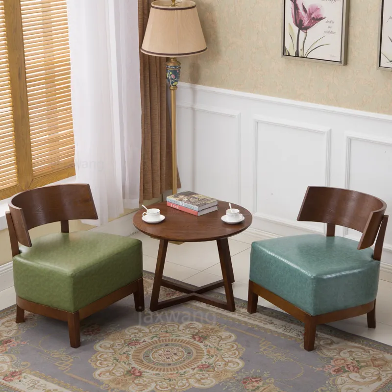 

Nordic Small Single Lazy Fabric Sofa Chair Simple Leisure Balcony Bedroom Living Room Chair Apartment Dining Chair