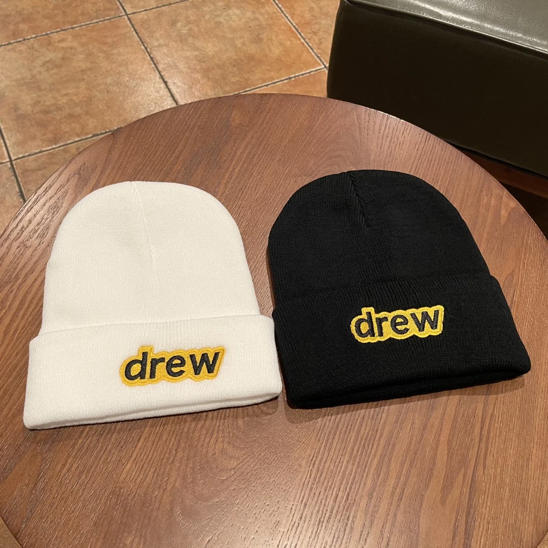 Drew Hip-hop Knitted Hat Smiley Smile 