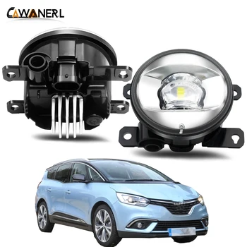 

Fog Light Assembly 30W 8000LM Car Front Bumper LED Lens Fog Lamp Daytime Running Light 12V For Renault Grand Scenic 2004-2015