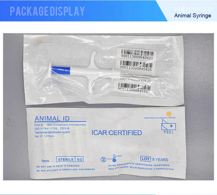 20 шт. для небольшого животного, питомца * 7 мм FDX-B микрочипы 134,2 собака пластиковый стерильный кГц чип RFID шприц iso pet 1,25 инъекции шприц