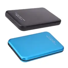 2.5 Inch High Speed 3TB USB3.0 Micro USB to SATA External Storage HDD HD Blue Aluminium Case Box Hard Disk Drive Enclosure 2.5 Inch High Speed 3TB USB3.0 Micro USB to SATA External Storage HDD HD Blue Aluminium Case Box Hard Disk Drive Enclosure